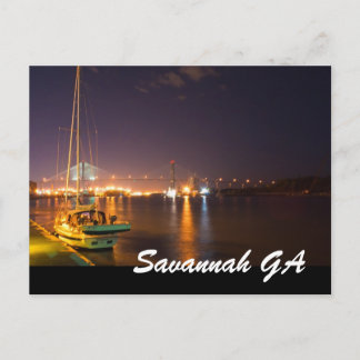 Carte Postale Savannah GA