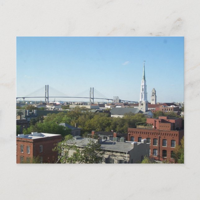 Carte Postale Savannah Georgia (Devant)