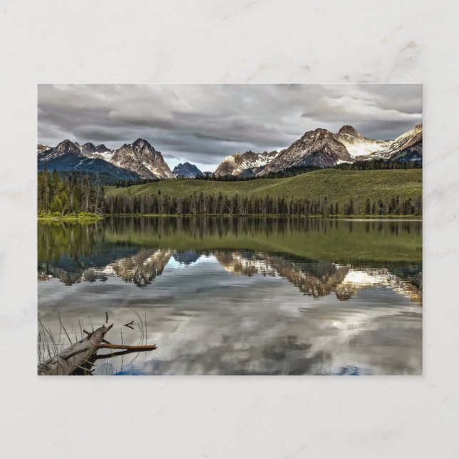 CARTE POSTALE SAWTOOTH RANGE, ROCKY MOUNTAINS, IDAHO, ÉTATS-UNIS (Devant)