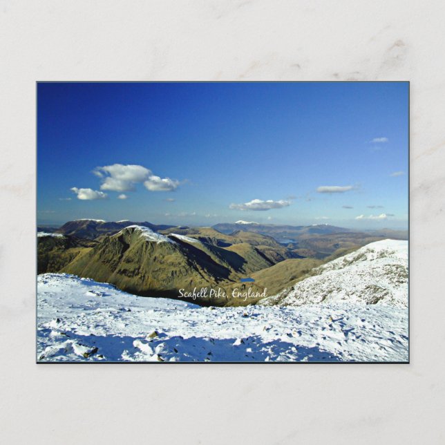 Carte Postale Scafell Pike, Angleterre (Devant)