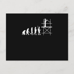 Carte Postale Scaffolage Évolution Artiste Scaffolateur