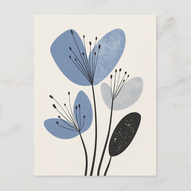 Carte Postale Scandi Bloom No.280 (Devant)