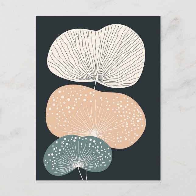 Carte Postale Scandi Bloom No.317 (Devant)