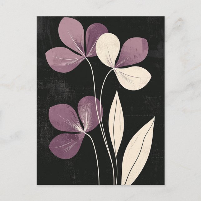 Carte Postale Scandi Bloom No.323 (Devant)