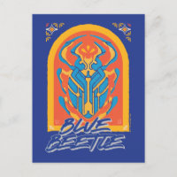Scarabée Blue Beetle Graphique Talavera