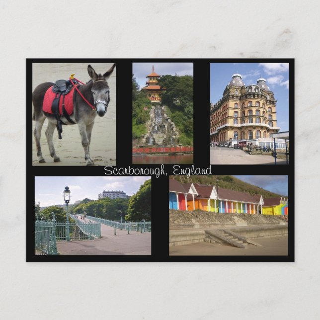Carte postale Scarborough Angleterre (Devant)