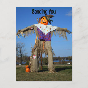 Carte postale Scarecrow Holiday