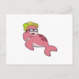 Carte Postale Sceau avec lunettes.PNG