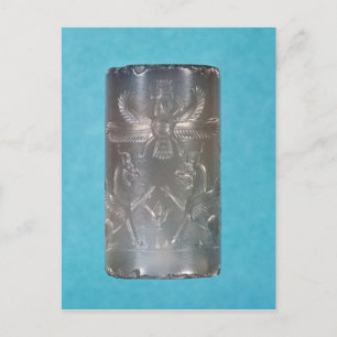 Carte Postale Sceau de cylindre achéménide