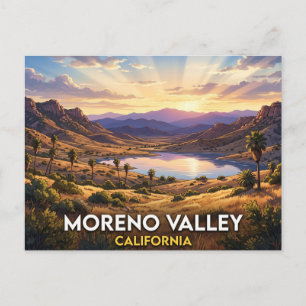 Carte Postale Scène cinématique de Moreno Valley Californie