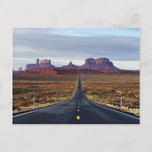 Carte Postale Scène classique de Monument Valley Utah