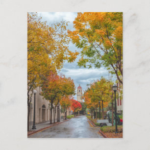 Carte Postale Scène d'automne sur le campus de l'Université Stan