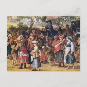 Carte Postale Scène de guerre