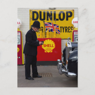 Carte Postale Scène de la police vintage