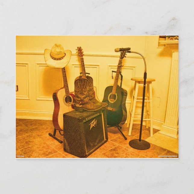 Carte Postale Scène de Nashville (Devant)