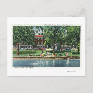 Carte Postale Scène de parc de Shotwell et d'auberge de Sherwood