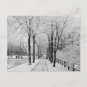 Carte Postale Scène de rue en hiver, 1910