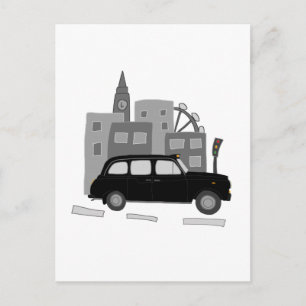 Carte Postale Scène de taxi