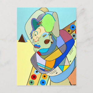 Carte Postale "Scène du désert" par Ruchell Alexander