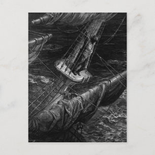 Carte Postale Scène du "Rime de l'ancien marin"