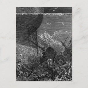 Carte Postale Scène du "Rime de l'ancien marin"