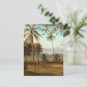 Carte Postale Scène en Floride par Albert Bierstadt
