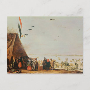 Carte Postale Scène hivernale