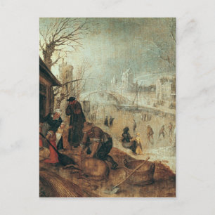 Carte Postale Scène hivernale