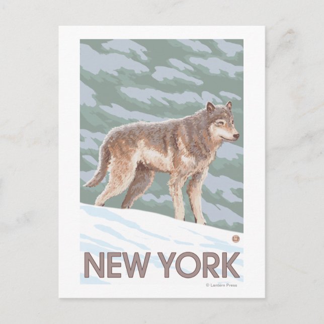 Carte Postale Scène New YorkWolf (Devant)