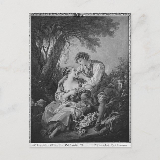 Carte Postale Scène pastorale (Devant)