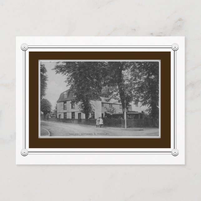 Carte Postale Scène vintage - Finchley, Londres (Devant)