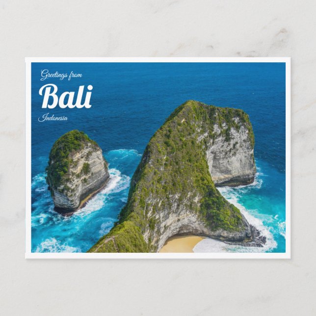 Carte postale Scenery - Nusa Penida Bali Indonésie (Devant)