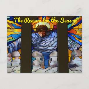 Carte Postale Scènes bibliques de la foi chrétienne