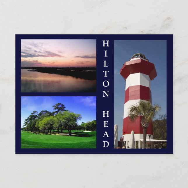 Carte Postale Scènes de Hilton Head (Devant)