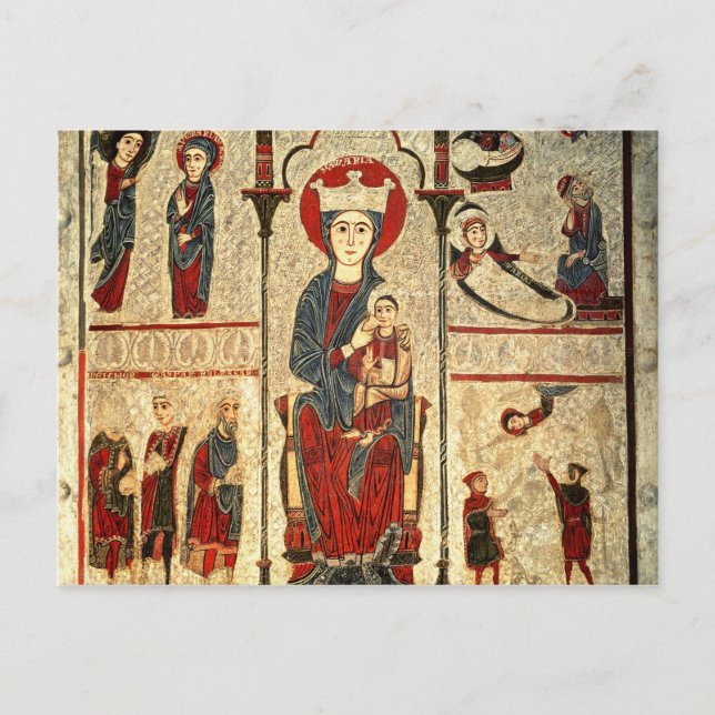 Carte Postale Scènes de la vie de la Vierge (Devant)