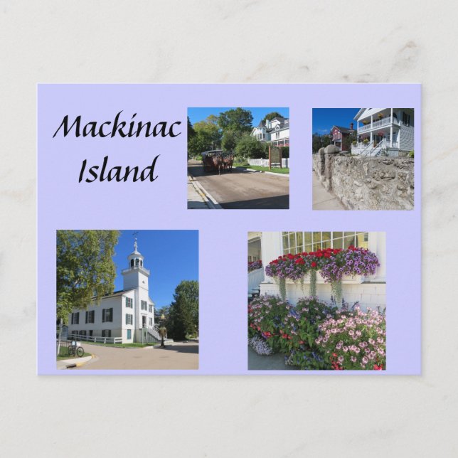 Carte Postale Scènes de Mackinac (Devant)