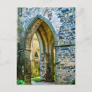 Carte Postale Scènes D'Une Abbaye Française
