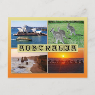 Carte Postale Scenes from Australia