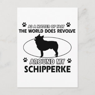 CARTE POSTALE SCHIPPERKE