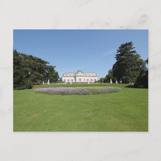Carte Postale Schloss Benrath - Vue du parc (Devant)
