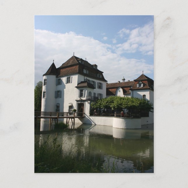 Carte Postale Schloss Bottmingen, Bâle, Suisse (Devant)