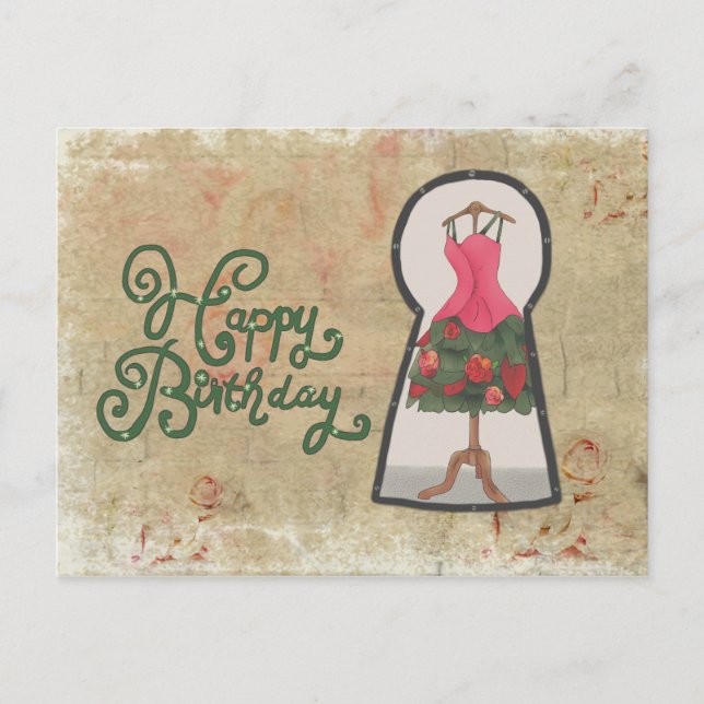 Carte Postale Schlüsselloch (Devant)