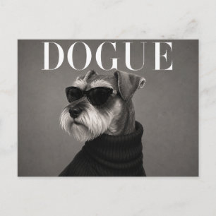Carte Postale Schnauzer miniature de luxe