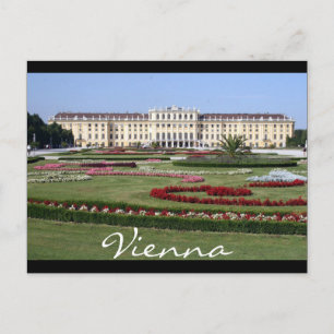 Carte Postale schönbrunn jardins vienna