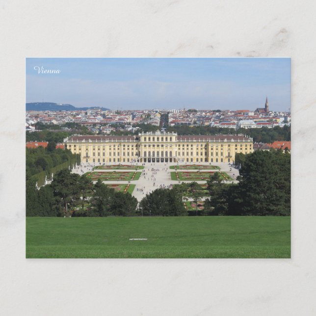 Carte Postale Schönbrunn Vienne (Devant)