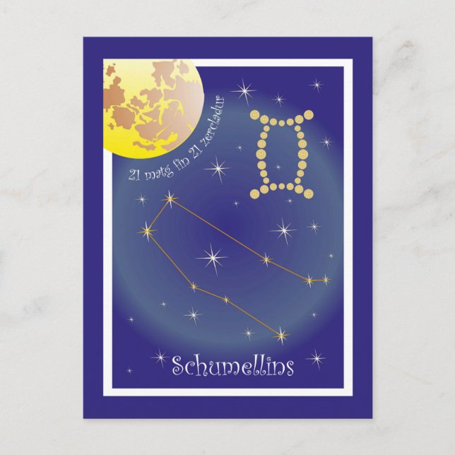 Carte Postale Schumellins 21 matg fin 21 zercladur Postkarte (Devant)