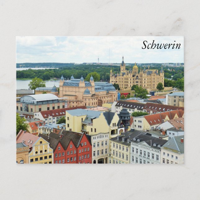 Carte Postale Schwerin, Allemagne (Devant)