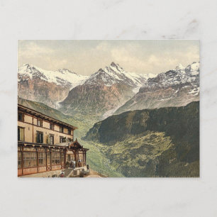 Carte Postale Schynige Platte, Wetterhorn et Schreckhorn, Berne