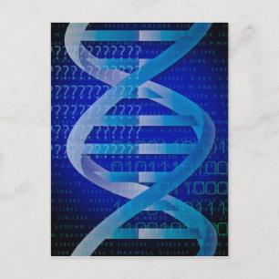 Carte Postale Science de l'ADN ID