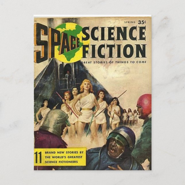 Carte Postale Science-fiction spatiale 1 (Devant)